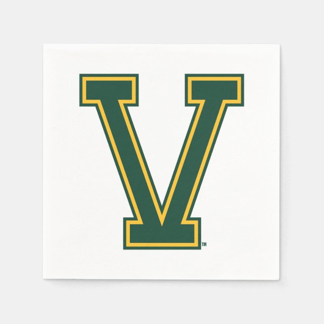 University of Vermont V Napkins (Front)