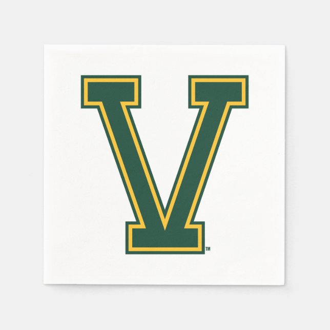 University of Vermont V Napkins (Front)