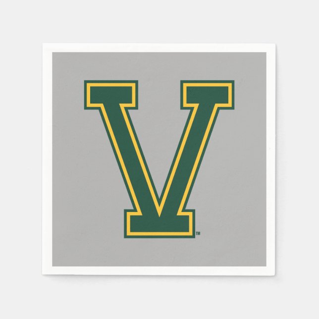 University of Vermont V Napkins (Front)