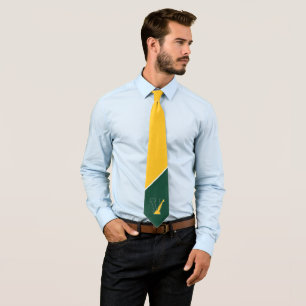 University of Vermont   V Neck Tie