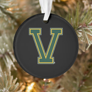 University of Vermont V Ornament