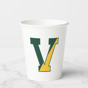 University of Vermont V Paper Cups