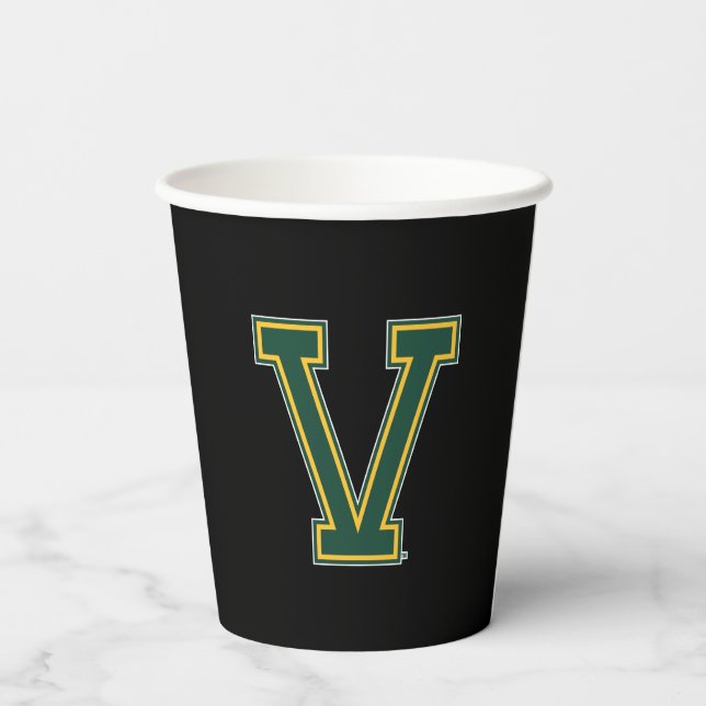 University of Vermont V Paper Cups (Back)