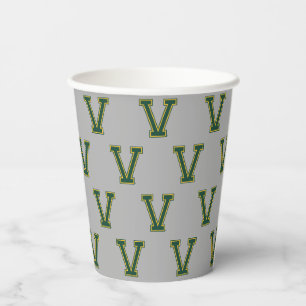 University of Vermont V Paper Cups