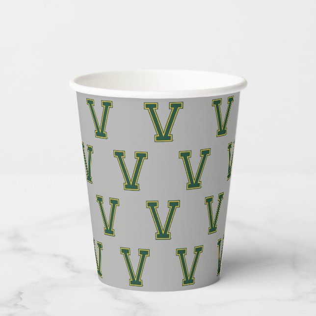 University of Vermont V Paper Cups (Back)