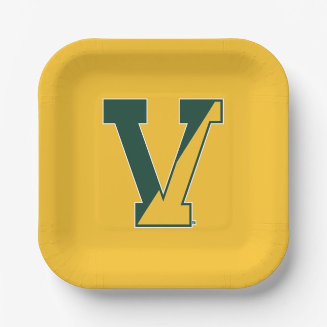 University of Vermont | V Paper Plates (Front)