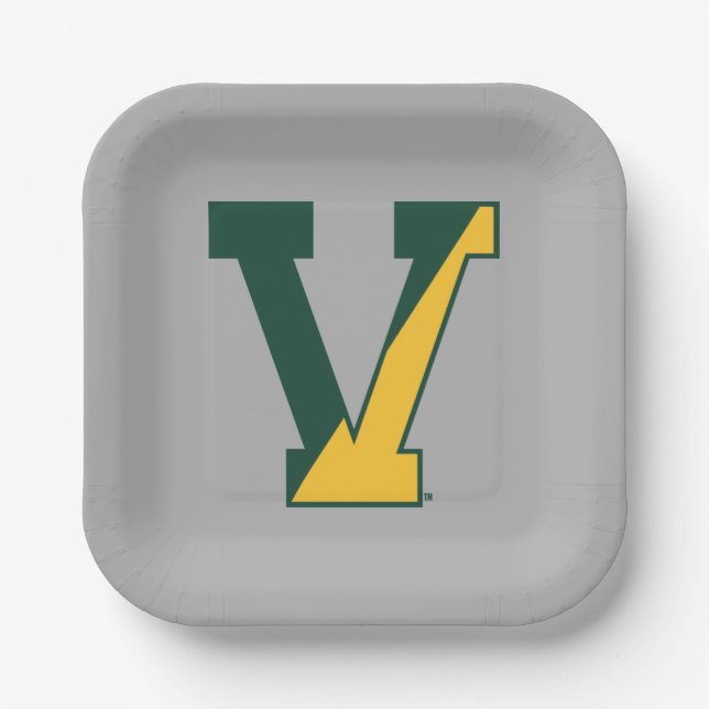 University of Vermont | V Paper Plates (Front)