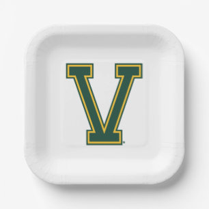 University of Vermont V Paper Plates