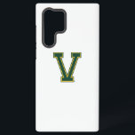 University of Vermont V Samsung Galaxy S22 Ultra Case<br><div class="desc">Check out these University of Vermont designs! Show off your Catamount pride with these new University products. These make the perfect gifts for the UVM student,  alumni,  family,  friend or fan in your life. All of these Zazzle products are customizable with your name,  class year,  or club. Go Catamounts!</div>