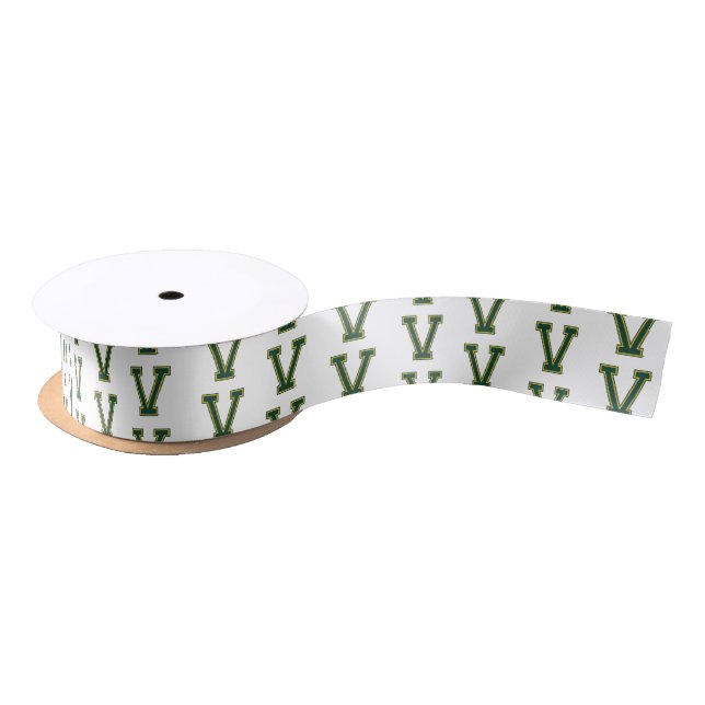 University of Vermont V Satin Ribbon (Spool)