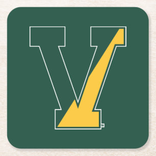 University of Vermont   V Square Paper Coaster