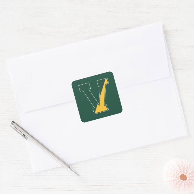 University of Vermont | V Square Sticker (Envelope)