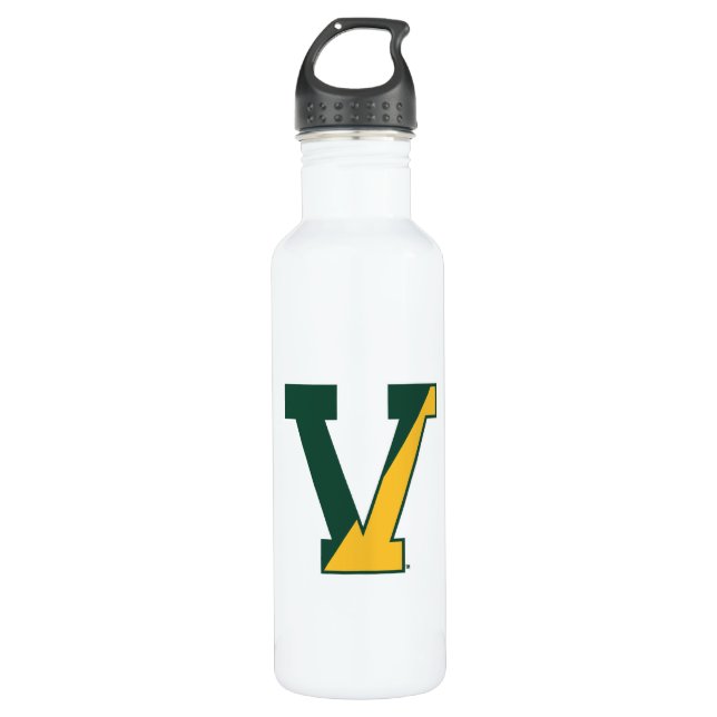 University of Vermont | V Stainless Steel Water Bottle (Front)