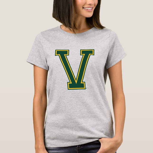 University of Vermont V T-Shirt (Front)