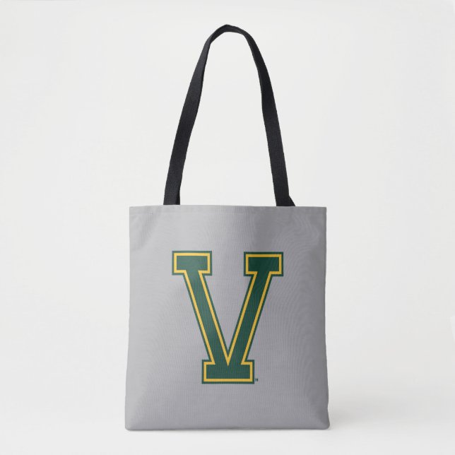University of Vermont V Tote Bag (Front)
