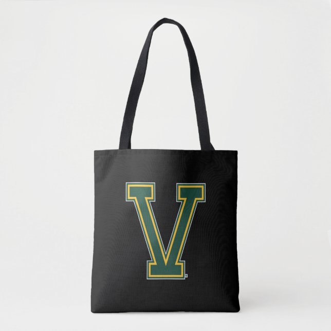 University of Vermont V Tote Bag (Front)