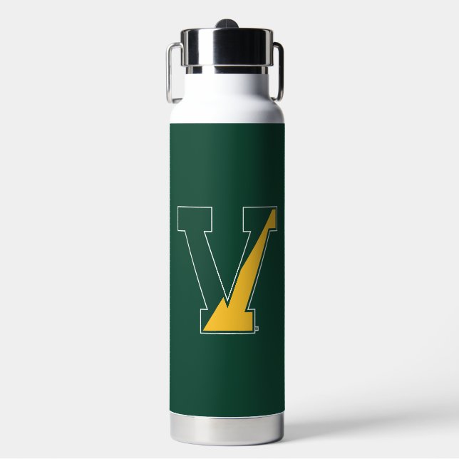 University of Vermont | V Water Bottle (Front)