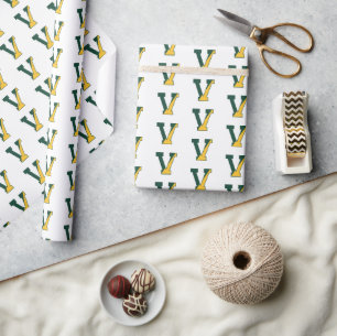 University of Vermont V Wrapping Paper