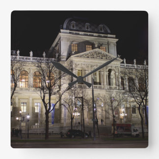University Of Vienna Austria Square Wall Clock
