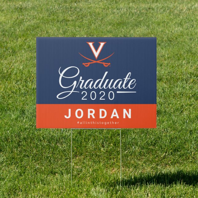 University of Virginia 2020 Graduate Sign (Insitu)