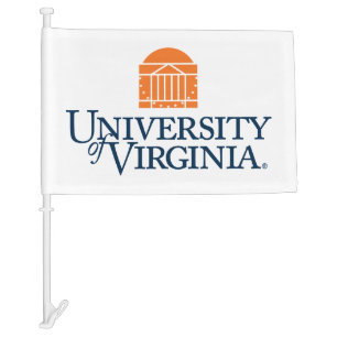 University of Virginia Car Flag