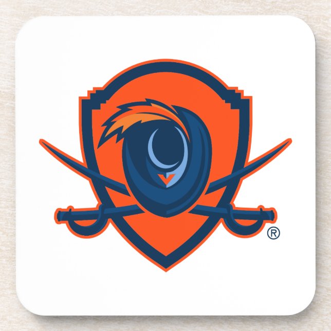 University of Virginia | Cavalier Shield Beverage Coaster (Front)