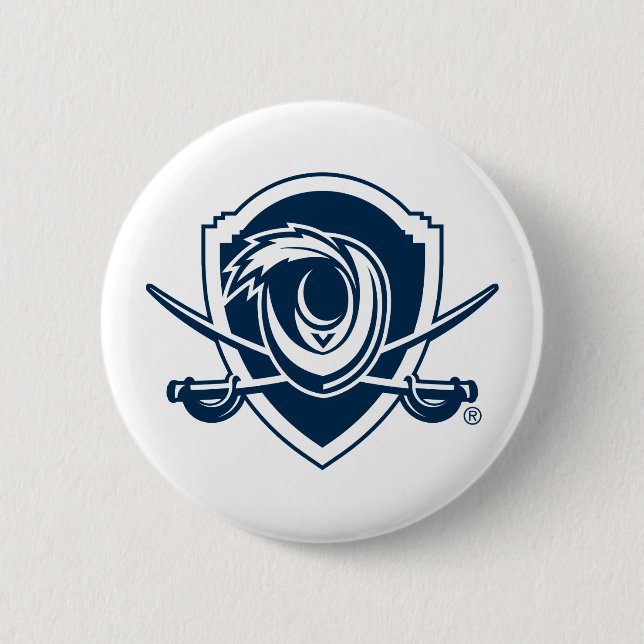 University of Virginia | Cavalier Shield Button (Front)