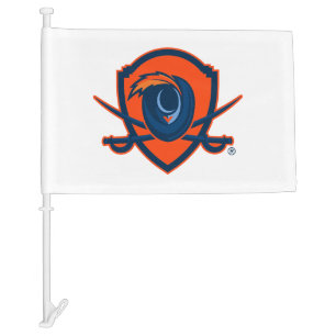 University of Virginia Cavalier Shield Car Flag