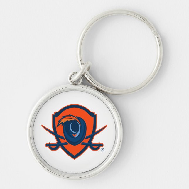 University of Virginia | Cavalier Shield Keychain (Front)