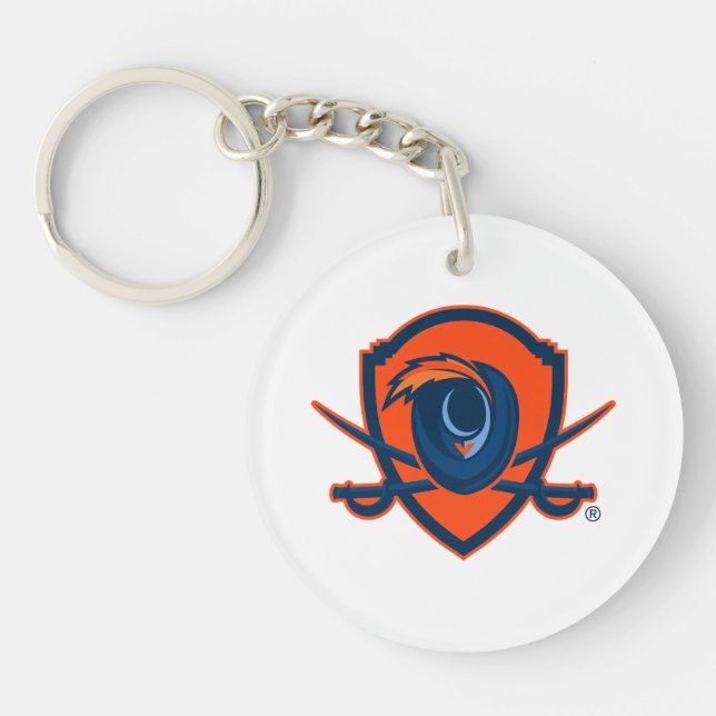 University of Virginia | Cavalier Shield Keychain (Front)