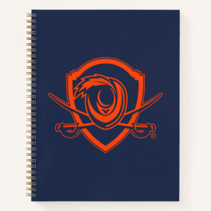 University of Virginia Cavalier Shield Notebook