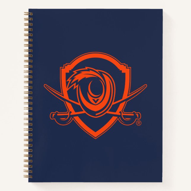 University of Virginia | Cavalier Shield Notebook (Front)