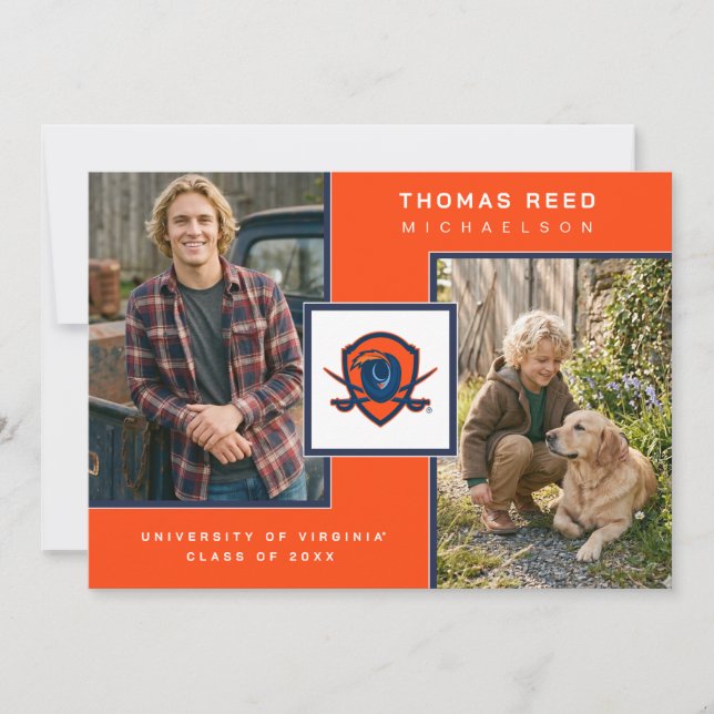 University of Virginia Graduation Invitation (Front)