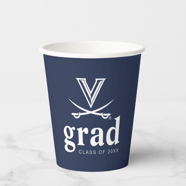 University of Virginia Graduation Paper Cups (Front)