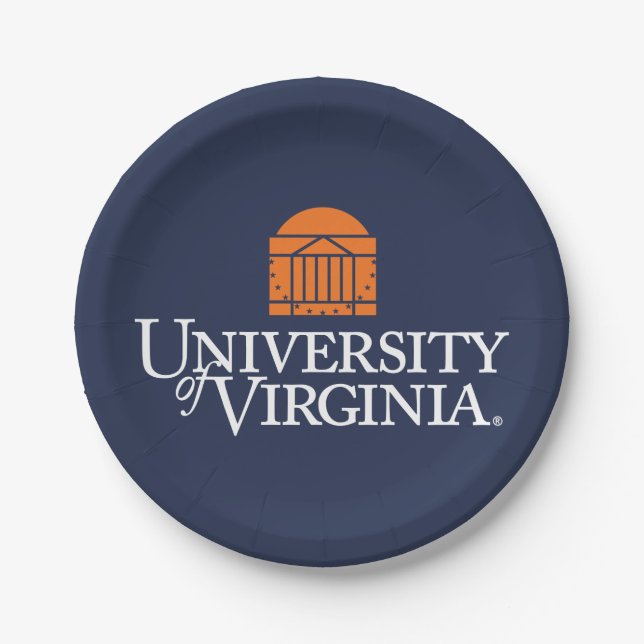 University of Virginia Paper Plates (Front)