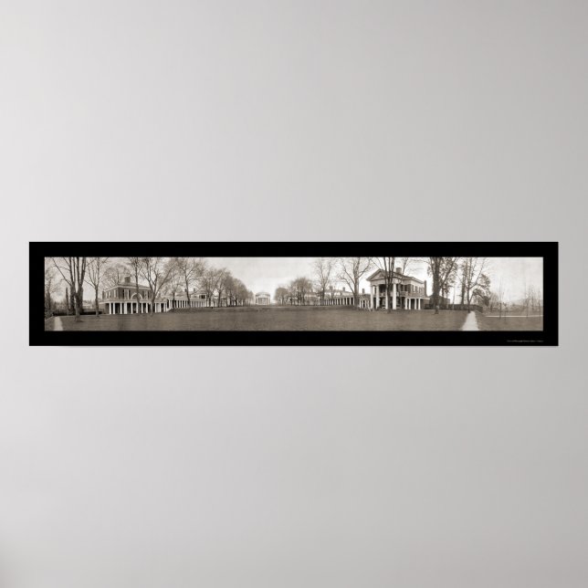 University of Virginia Photo 1911c Poster (Front)