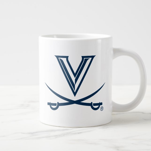 University of Virginia Sabre Giant Coffee Mug (Right)