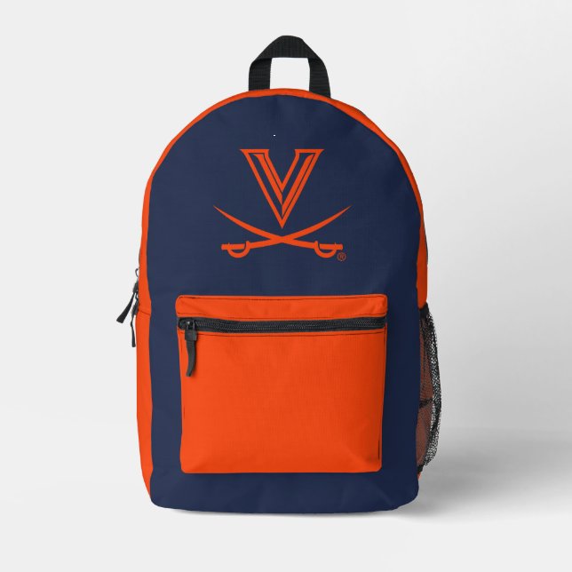 University of Virginia Sabre Printed Backpack (Front)
