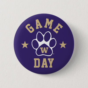 University of Washington Game Day Button