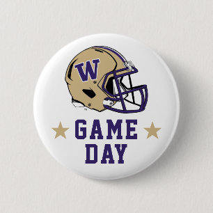 University of Washington Game Day Button