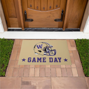 University of Washington Game Day Doormat