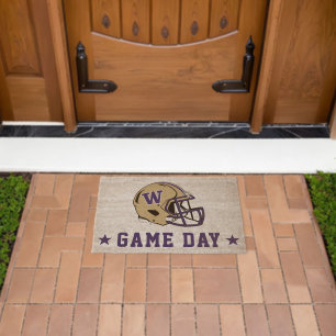 University of Washington Game Day Fiber Doormat