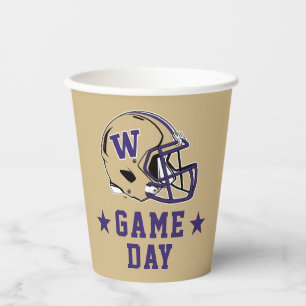 University of Washington Game Day Paper Cups