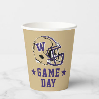 University of Washington Game Day Paper Cups