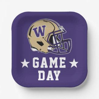 University of Washington Game Day Paper Plates