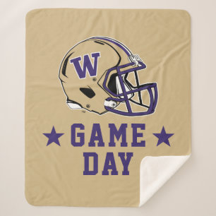 University of Washington Game Day Sherpa Blanket