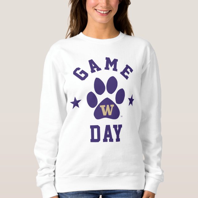 University of Washington Game Day Sweatshirt (Front)