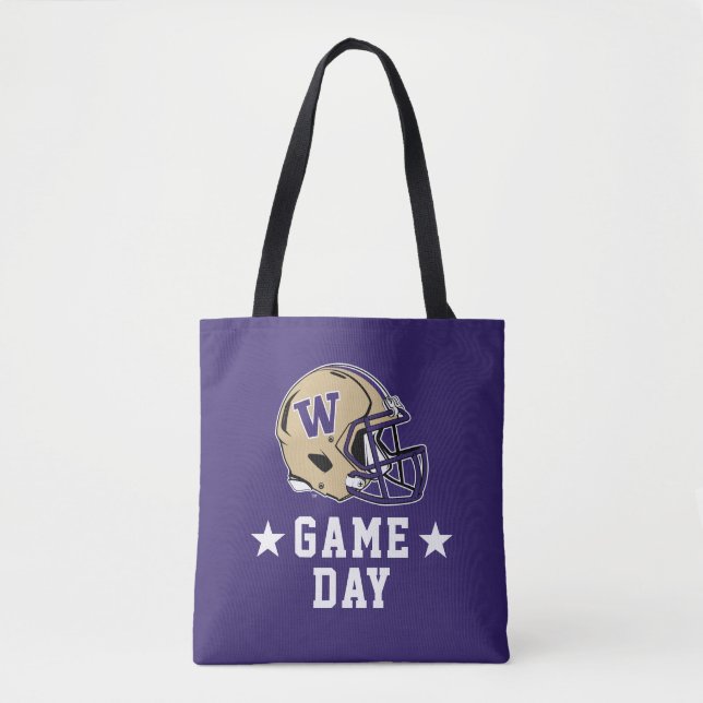 University of Washington Game Day Tote Bag (Front)