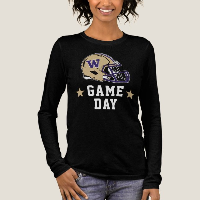 University of Washington Game Day Tri-Blend Shirt (Front)