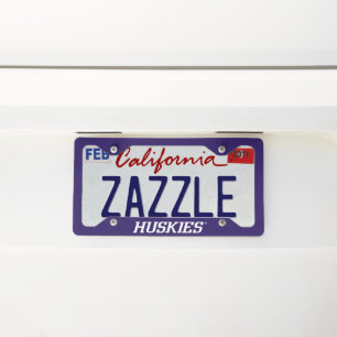 University of Washington License Plate Frame